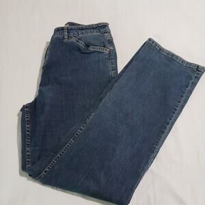 J.Jill stretch denim straight leg jeans size 6